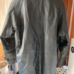 Genuine Leather Lined Jacket Rn 